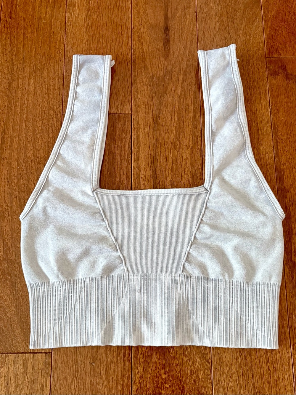 FREE PEOPLE Good Karma Crop Top Square Neck XS/S - Picture 4 of 12